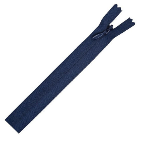 Invisible Zipper Navy