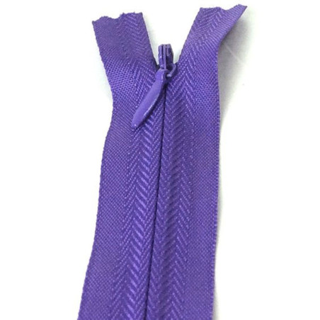 Invisible Zipper Purple