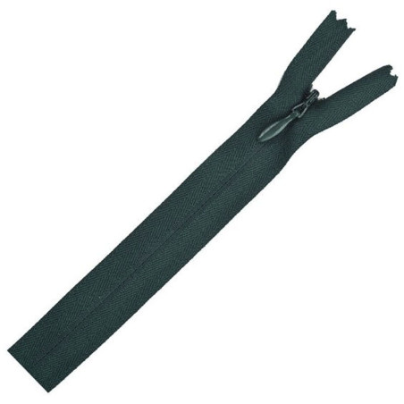 Invisible Zipper Forest Green