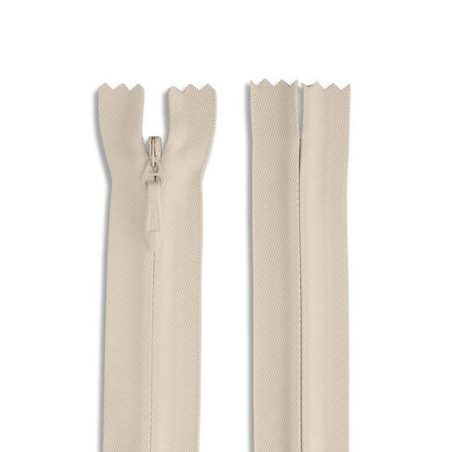 Invisible Zipper Khaki