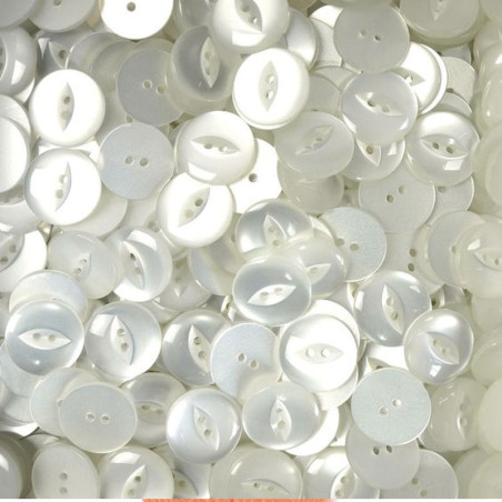 Fish Eye Buttons 15mm