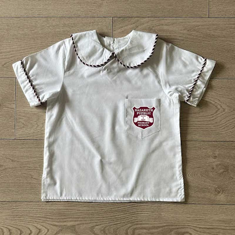 PeterPan Blouse - (Girls) Nazareth Public Primary School PeterPan Blouse - (Girls) Nazareth Public Primary School