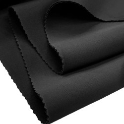 Premium Scuba Plain Dyed Fabric – 240–260 GSM
